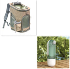 Bebedero portátil para mascotas ideal para actividades al aire libre