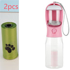 3-in-1 Portable Water Bottle for Dogs and Cats
